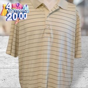 Greg Norman play DRI golf shirt size L